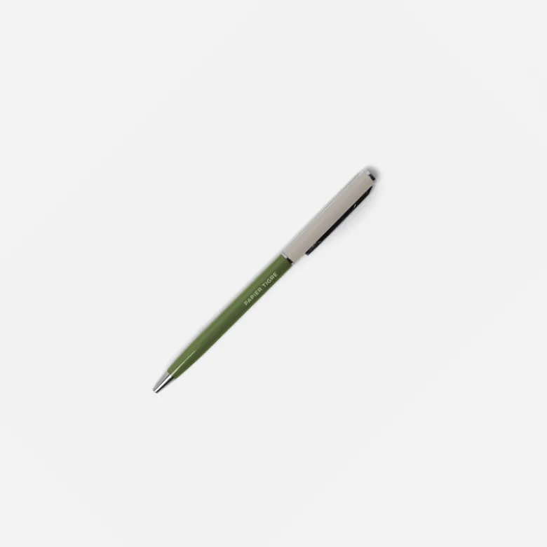 Stylo-Bille - Olive/Lune
