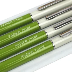 Stylo-Bille - Olive/Lune