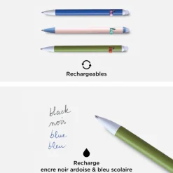 Stylo effaçable Korektor - Bleu Sable
