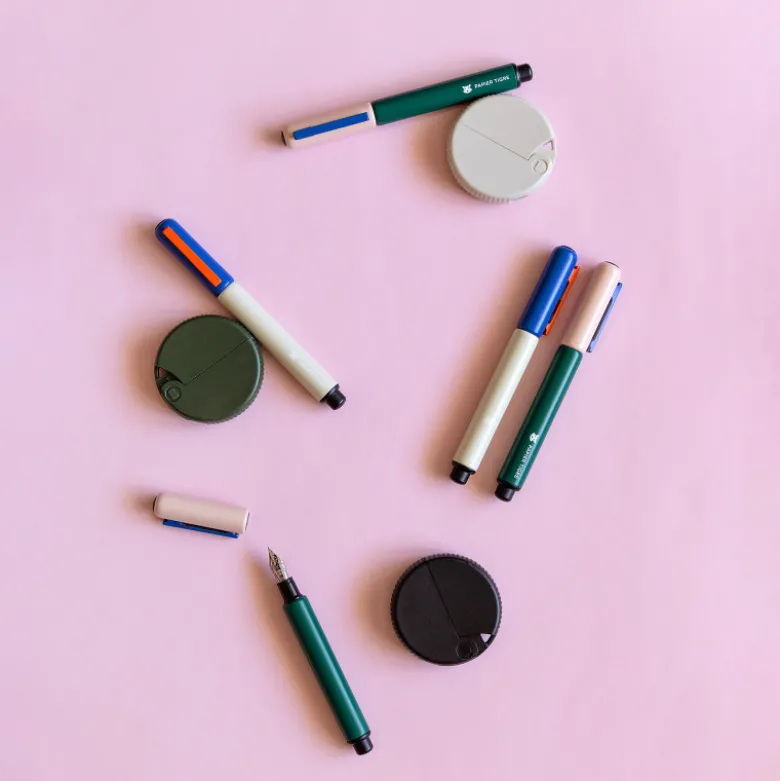 Stylo-Plume - Vert Rose