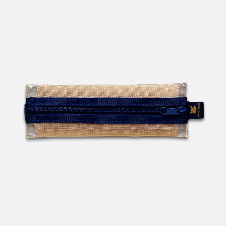 Trousse Kito - Bleu & Camel