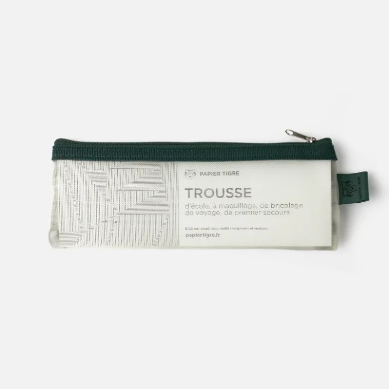 Trousse Mesh et les 5 stylos - Jaune