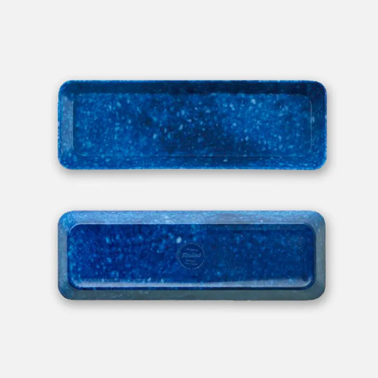 Vide Poche long en mélamine - Navy