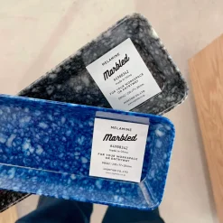 Vide Poche long en mélamine - Navy